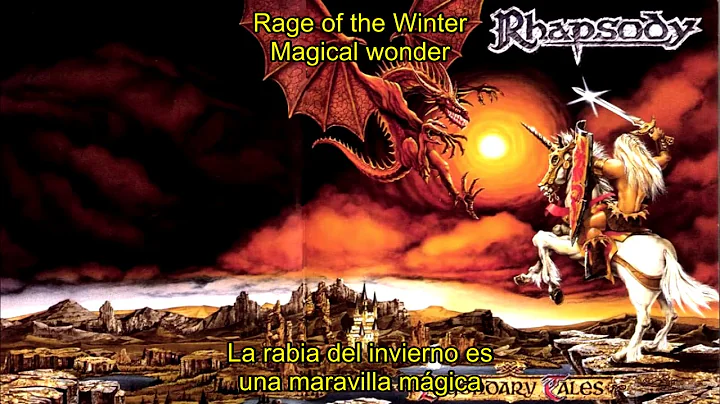 Rhapsody - Rage of the Winter (Lyrics & Sub. Español)