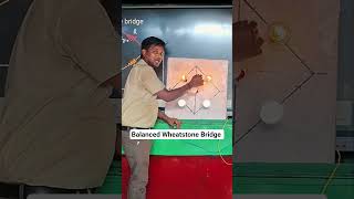 12th physics Balanced Wheatstone Bridge #experiment #physics #practical #science