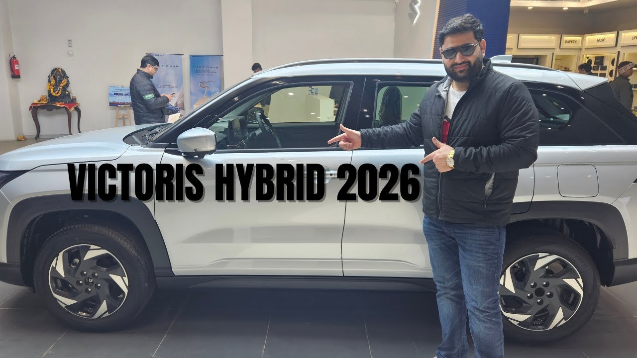 Victoris Hybrid 2026 Walkaround | Ex- Showroom |19.98 Lakhs | #viral #automobile 