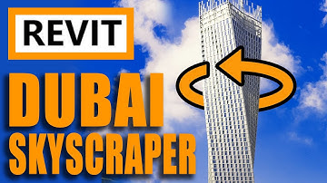 Revit Tutorial [2025] | DUBAI SKYSCRAPER model with Twist & Rotate in Revit