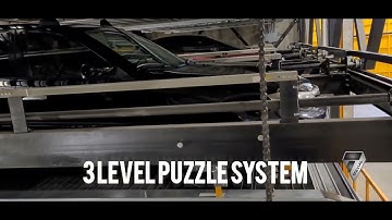 3-Level Semi-Automated Parking System Demonstration | Trivial Company