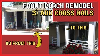 Front Porch Makeover Increase Curb Appeal [DIY for Under $600]