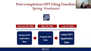 ISSS For Students  Optional Practical Training (OPT) + Q&A