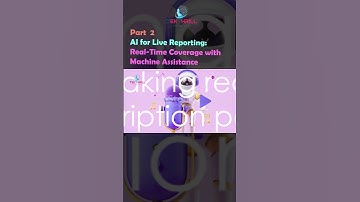 AI for Live Reporting: Real-Time Coverage with Machine Assistance! Part 2 #ai #viral #trending