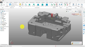 PowerMill 2019 Tutorial #44 | 3D Optimize Contant Z Finish