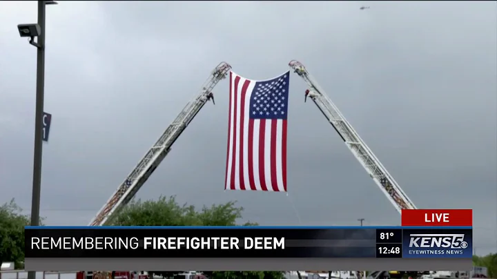 Fellow San Antonio firefighters honor fallen brother Scott Deem