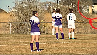 Girls Freeze During Soccer Game As They Hear Unmistakable Sound