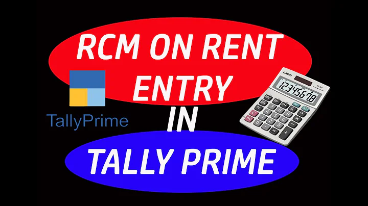 RCM on rent entry in tally prime | RCM on rent ki entry tally me kaise karein