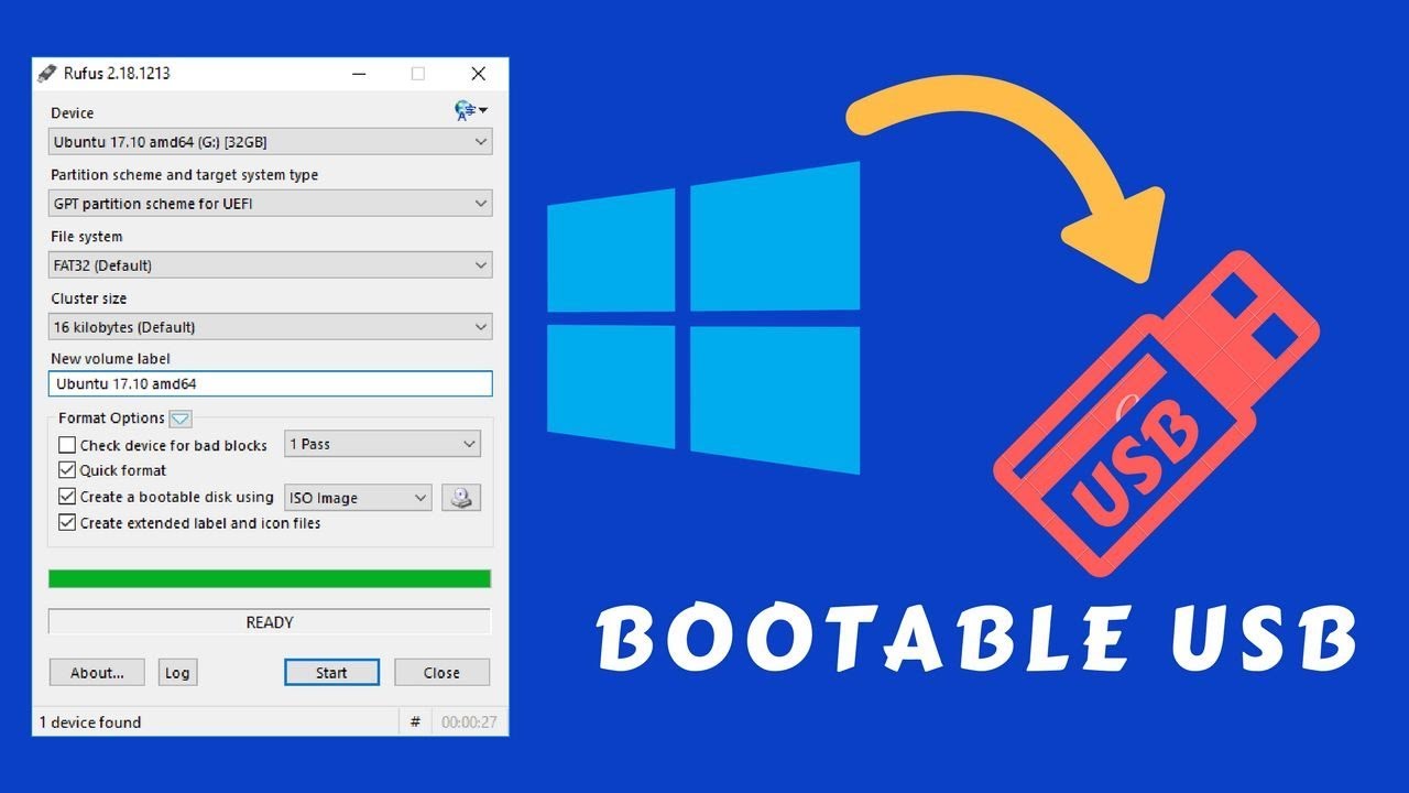Create bootable. Create bootable