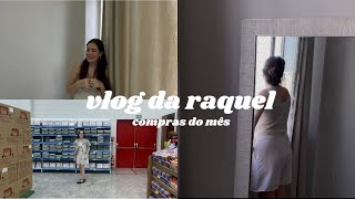 indo no mercado comigo, compras do mês, algumas coisas pra mais de dois meses - vlog