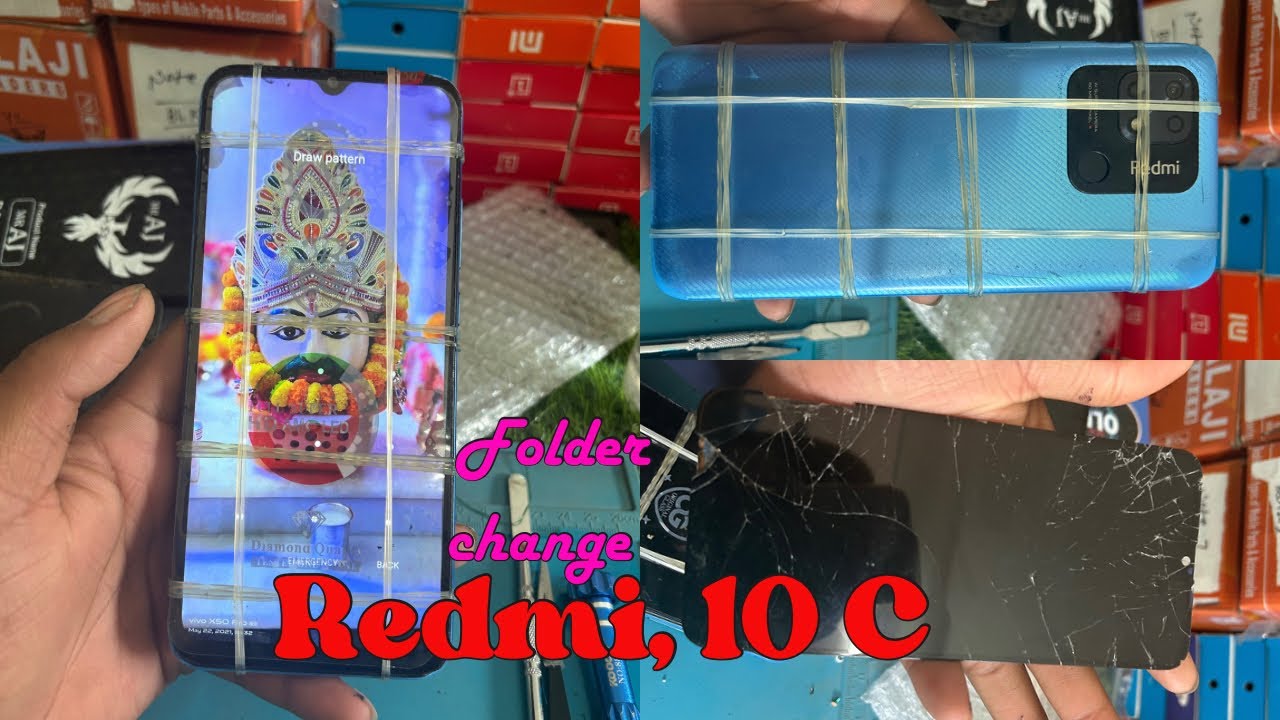 Redmi 10 Folder Redmi 10c folder change | Redmi 10c display change #redmi10c #folder ...