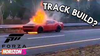 Can a HELLCAT be a TRACK CAR in Forza Horizon 5?