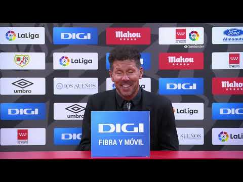 Rueda de prensa Rayo Vallecano vs Atlético de Madrid