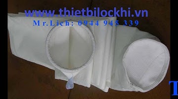 Túi lọc bụi chống tĩnh điện, Túi lọc bụi chịu nhiệt, Túi lọc bụi PE 500.