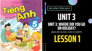 [tiếng anh 5] UNIT 3 -LESSON 1  /emily day hoc onlline
