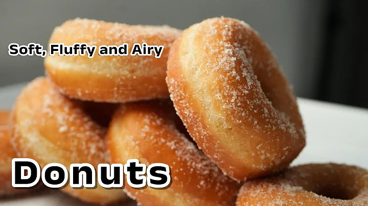 How to make Soft, fluffy and Airy donuts at home !!! The best home made donuts ever !!!