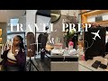 Vlog im travelling to paris travel prep  maintenance  dischem haul  lv carry on unboxing