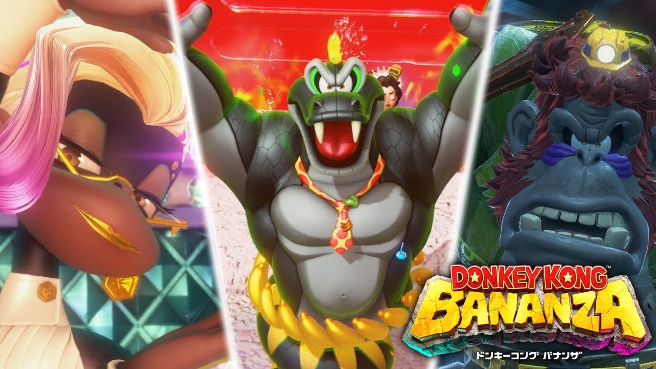 どんな隠しルートも行ける『ヘビバナンザ』がヤバい #5【ドンキーコング バナンザ】