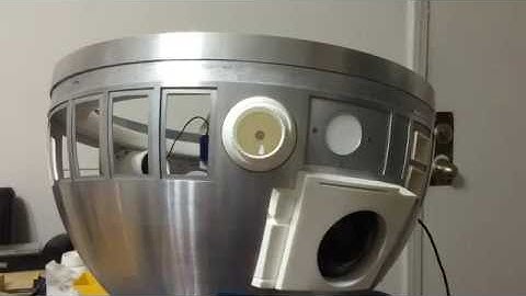 R2-D2 Holo Projector Movement Test