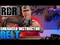 The rdrgear enhanced instructor belt  duty model