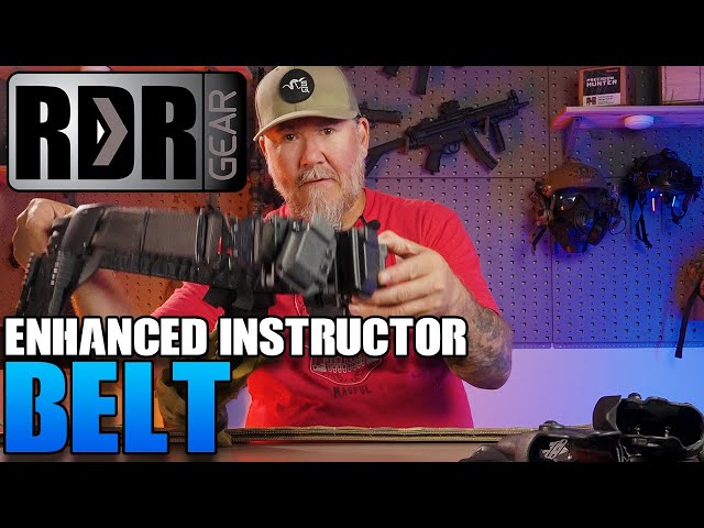 The RDRGear Enhanced Instructor Belt | Duty model. class=