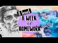 A Week of A Level Art and Graphics Work - Ep 5