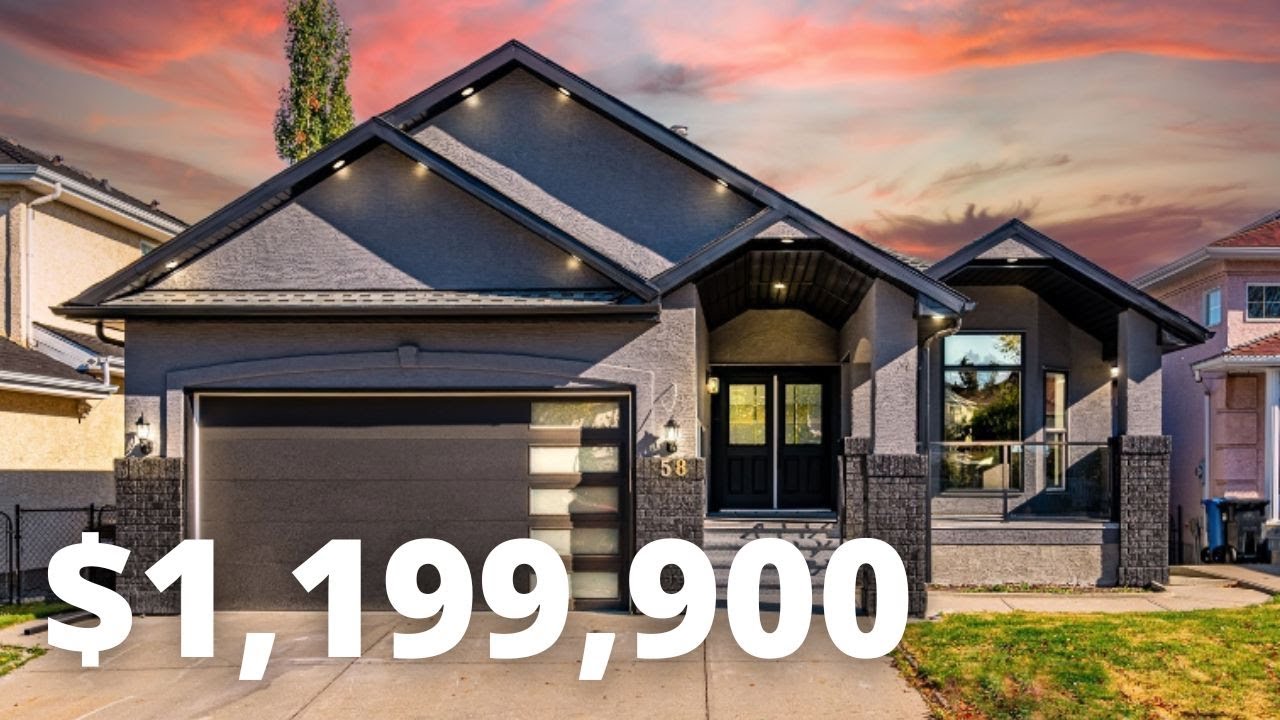 Inside a 1,199,900 Renovation Home in NW Calgary's Hidden Valley