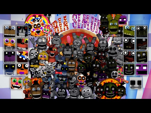 Freddy Fazbear's Pizzeria Simulator - FNaF AR Animatronics (Mod) by NIXORY  - Game Jolt