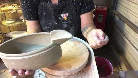 Soft Slab Pitcher Made from a Thrown Ring