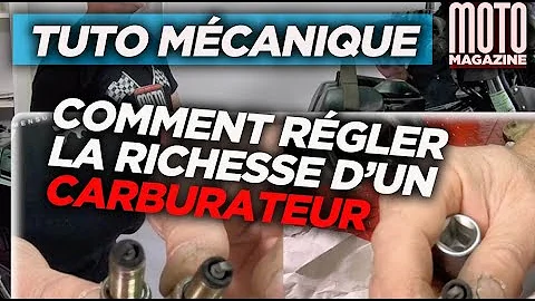 Comment régler un carburateur trop riche ?