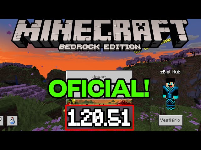 MINECRAFT PE 1.20.32 OFICIAL - NOVA ATUALIZAÇÃO COM CORREÇÕES IMPORTANTES  !! (Bedrock) 