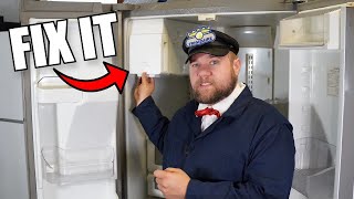 How To Fix An Ice Maker On A Frigidaire Refrigerator