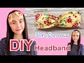 DIY : How to Sew A Headband Tutorial | วิธีทำผ้าคาดผมเก๋ ๆ แบบไขว้ ใส่หน้าร้อน | P&K Handmade |