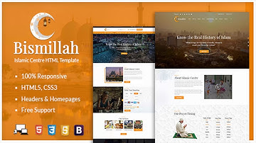 Bismillah - Islamic Center Responsive HTML Template | Themeforest Website Templates and Themes