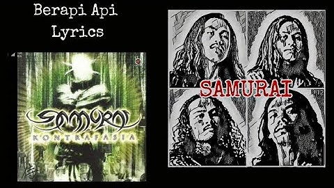 Samurai : Berapi Api Lyrics