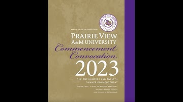 Prairie View A&M University 112th Summer Commencement