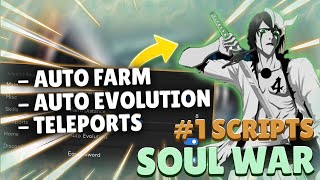 [NEW] Roblox Soul War Script Hack GUI Pastebin 2022: Auto Farm, Auto Evolution, Auto Skills & More!