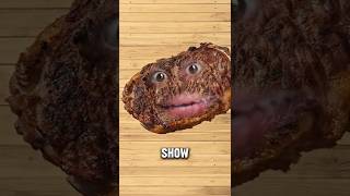 Raw Steak under microscope 😱 #robloxtiktok