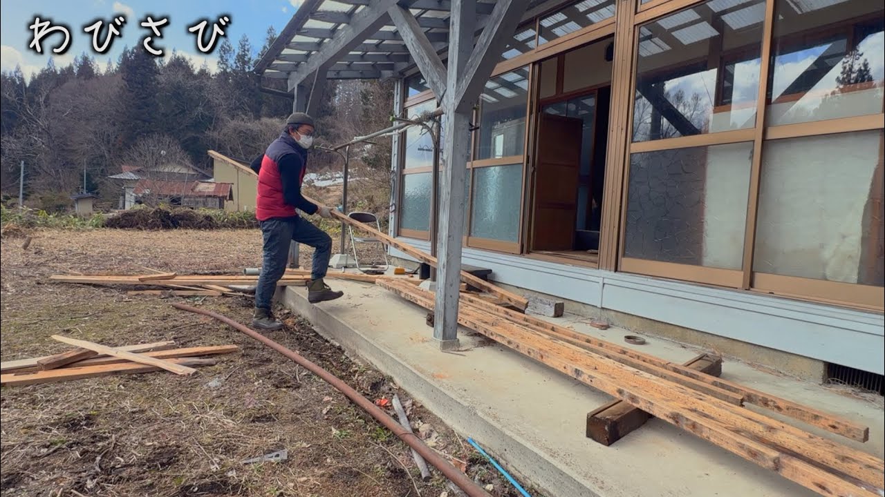 やっとこさ床を貼りました♯71