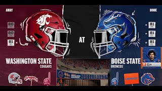 WASHINGTON STATE vs BOISE STATE - FULL GAME Simulation - PS5 - GAMEPLAY - DYNASTY #cfb25  #ncaaf