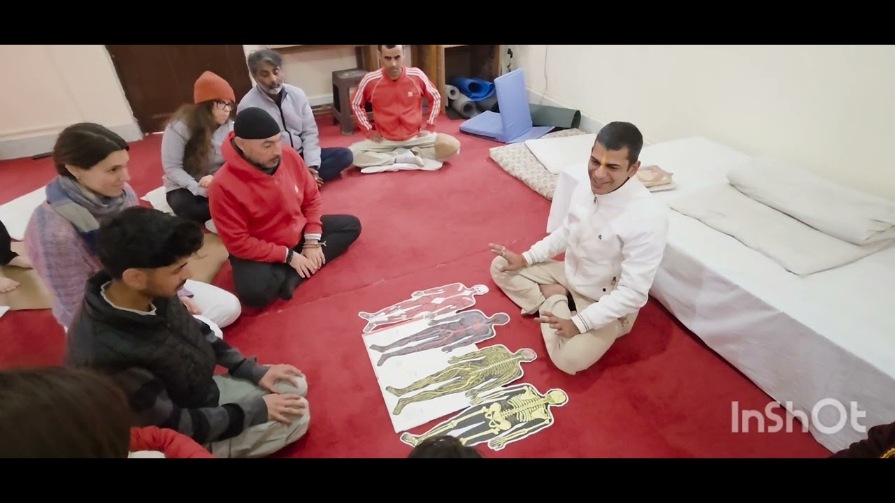 T1- Body Alignment, Körperausrichtung m Dr. Shakti Vidylankar, Yoga Niketan Ashram Rishikesh 