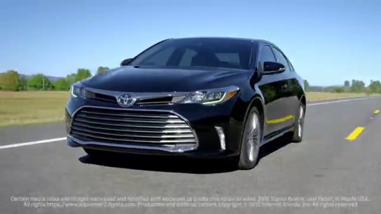 2016 Toyota Avalon Overview You