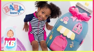 My Babies Are Hungry Baby Born Surprise Baby Bottle House Color Changing Exclusive Doll