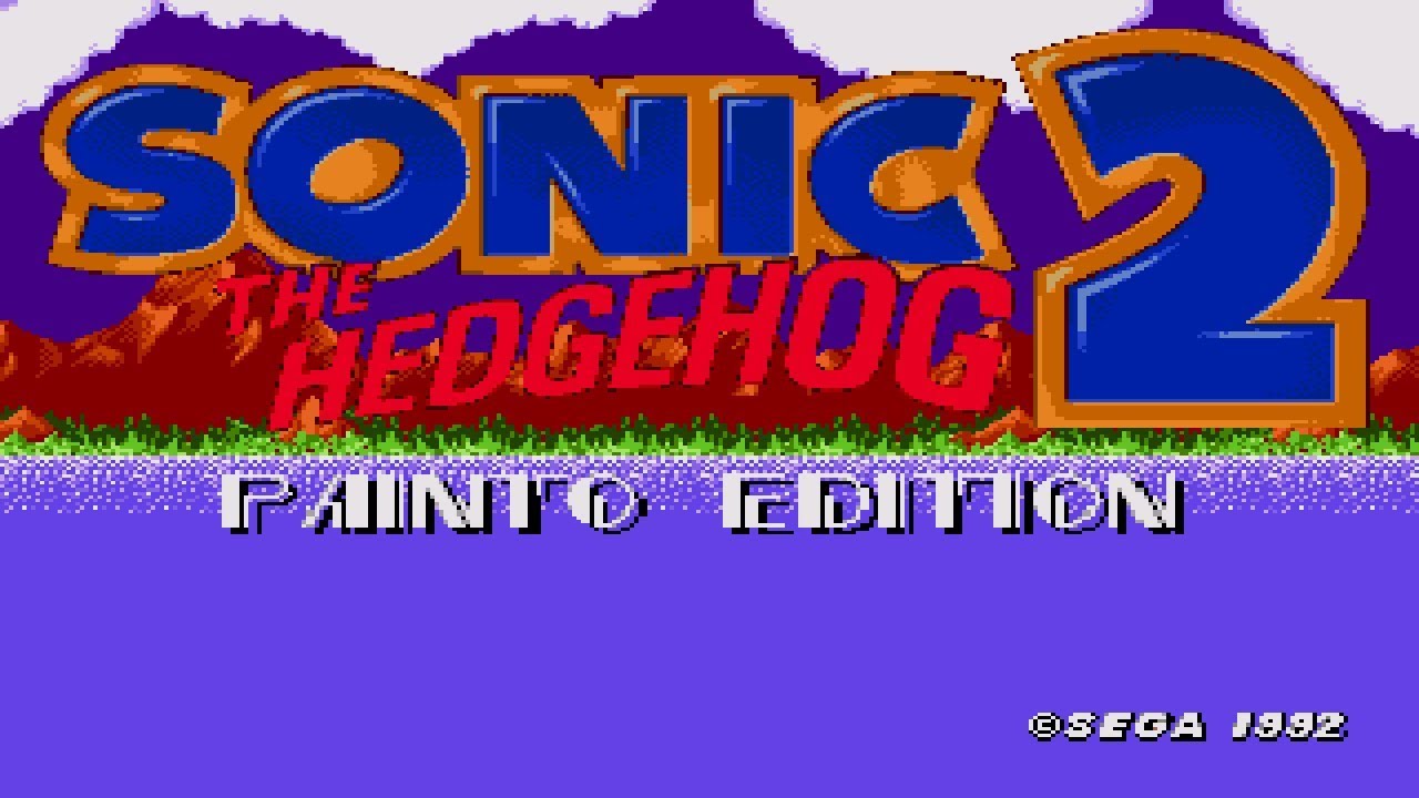 Sonic 2 Painto Edition Walkthrough 720p 60fps Youtube - roblox hacking central 60fps youtube