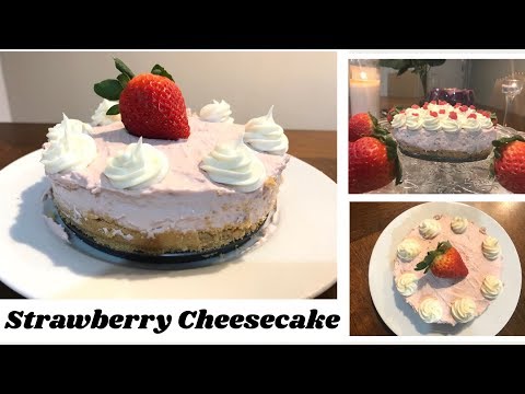 Strawberry Cheesecake |No Bake| Eggless| Gelatin Free| Mini Cheesecake