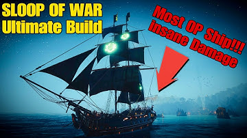 The Ultimate Sloop of War Build ⚓ Unstoppable New Ship 🔥 | Skull and Bones 🏴‍☠️