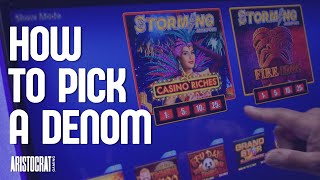 How To Pick a Denom | Storming Jackpots