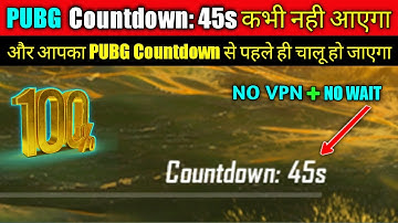 🔥How To Start PubG Mobile Before Countdown🔥PubG Login Problem After New Update🔥Login Problem PubG