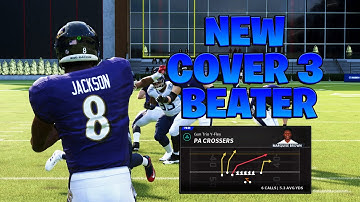 PA CROSSERS IS THE BEST COVER 3 BEATER IN MADDED 22!!! BEST ONE PLAY TOUCHDOWN IN MADDEN 22!!!