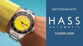 Closer look at the Hass Automatic #spinnaker #hanshass #automatic